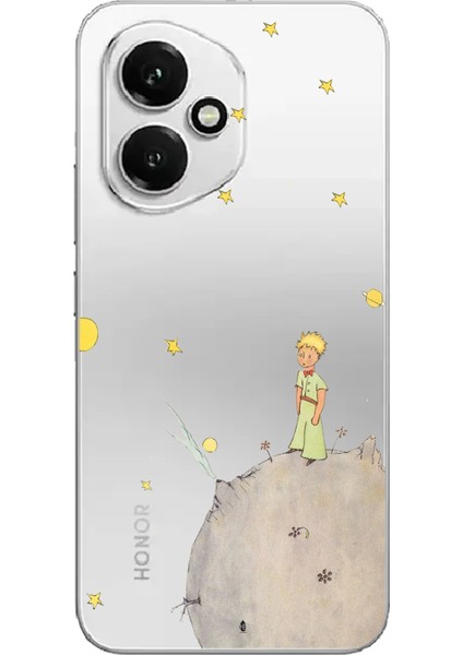 Honor 400 Uyumlu Küçük Prens Tasarımlı Baskılı Silikon Kılıf