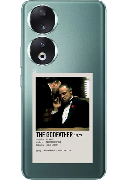 Honor 90 Uyumlu The Godfather Baba Poster Tasarımlı Baskılı Silikon Kılıf