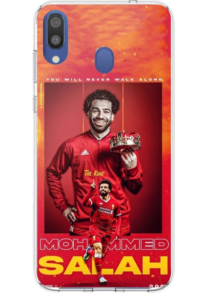 Samsung Galaxy M20 Uyumlu Salah King Kral Tasarımlı Baskılı Silikon Kılıf