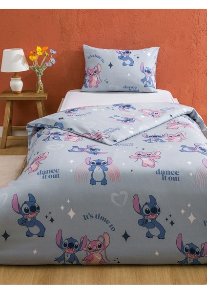 Yeni Sezon Lilo & Stitch Baskılı Çocuk Nevresim Seti