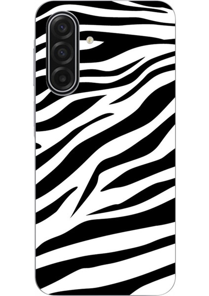 Samsung Galaxy A17 Uyumlu Zebra Tasarımlı Baskılı Silikon Kılıf