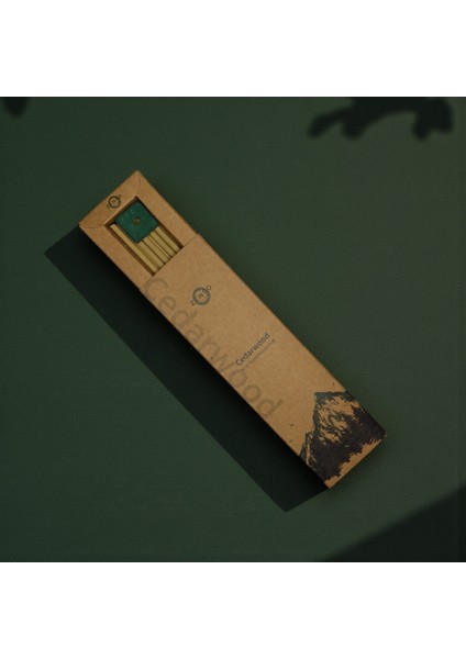 %100 Doğal Tütsü Sedir Ağacı | El Yapımı Yerli Üretim | 25'li Kutu fırsatları