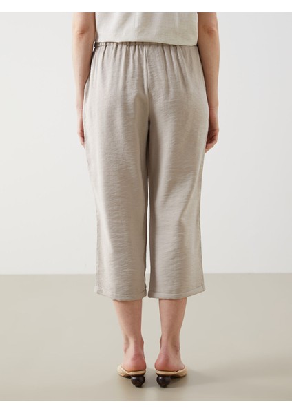 Yeni Sezon Beli Lastikli Kadın Kapri fırsatları