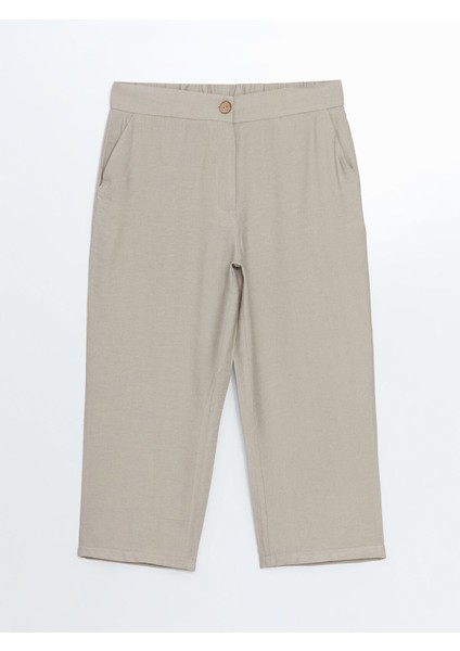 Yeni Sezon Beli Lastikli Kadın Kapri indirimleri