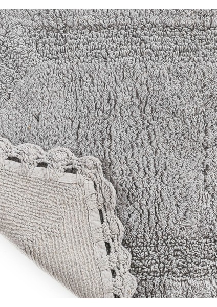 Yeni Sezon Tomurcuk Desenli Banyo Paspası 50X80 cm fırsatları