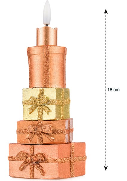 Yeni Sezon Yılbaşı Temalı Dekoratif Mum indirimleri