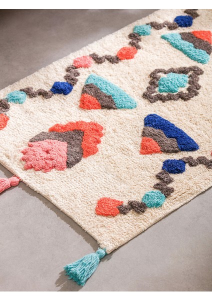 Yeni Sezon Püsküllü Banyo Paspası 50X80 cm fiyatları