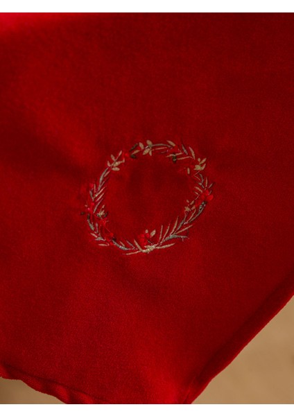 Yeni Sezon Yılbaşı Temalı Püsküllü Runner 45X150 cm fırsatları