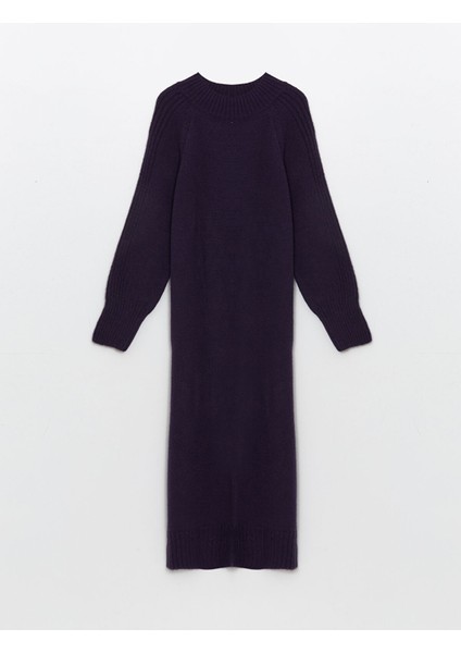 Yeni Sezon Bisiklet Yaka Kadın Triko Elbise indirimleri