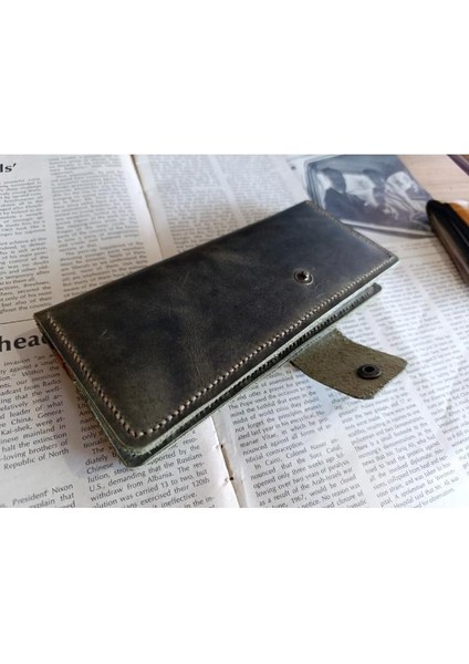 Kesimden Dikime Tamamen El Emeği Gerçek Deri Cüzdan 12 Kart 2 Banknot Alanı (19.4cm*8,5cm) Nul1 fiyatları