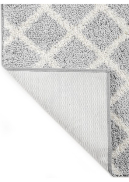 Yeni Sezon Geometrik Desenli Banyo Paspası 60X100 cm modelleri