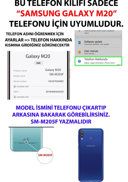 Samsung Galaxy M20 Uyumlu Scarface Mini Poster Tasarımlı Baskılı Silikon Kılıf fiyatları