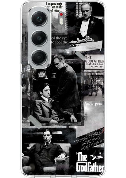 Tecno Camon 40 Pro Uyumlu The Godfather Baba Film Tasarımlı Baskılı Silikon Kılıf