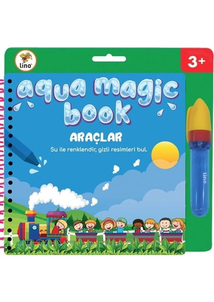 Aqua Magic Book Eğlenelim Araçlar (Sihirli Boyama Kitabı)