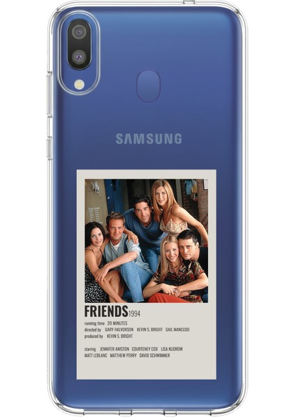Samsung Galaxy M20 Uyumlu Friends Mini Poster Tasarımlı Baskılı Silikon Kılıf