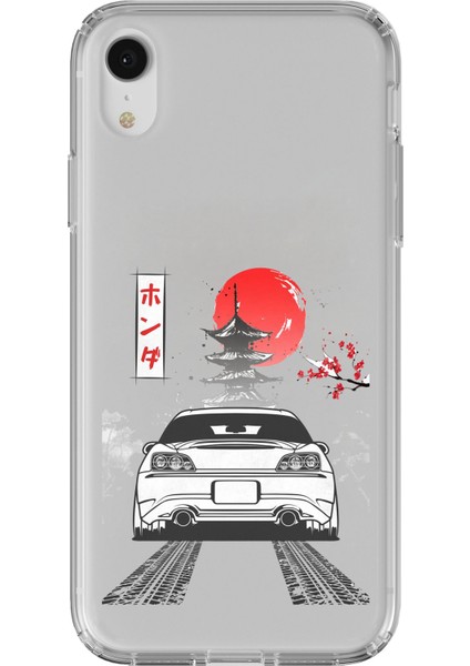 iPhone Xr Uyumlu S2000 Tasarımlı Baskılı Silikon Kılıf