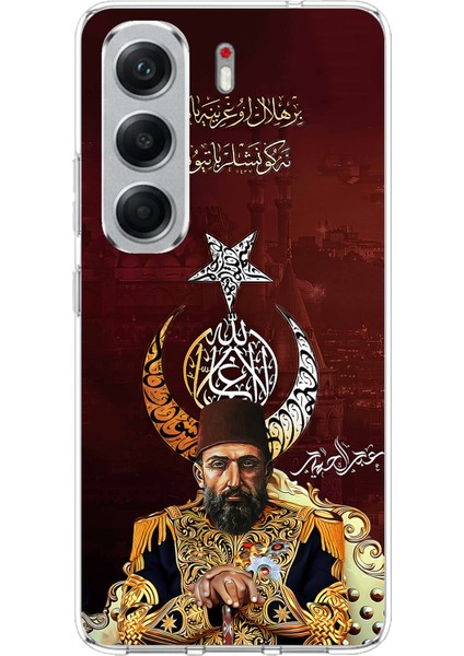Tecno Camon 40 Pro Uyumlu Abdülhamid Han Baskılı Silikon Kılıf