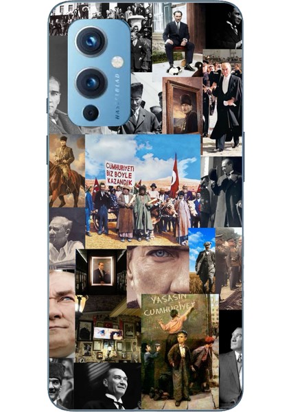 Oneplus 9 Uyumlu Atatürk Cumhuriyet Baskılı Silikon Kılıf
