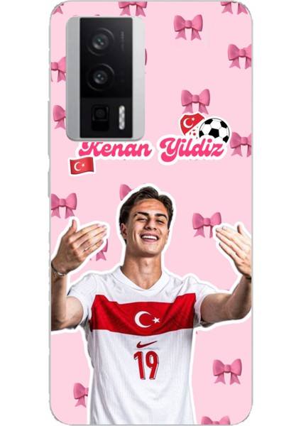 Poco F5 Pro Uyumlu Kenan Yıldız Kurdele Baskılı Silikon Kılıf