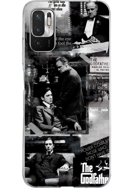 Redmi Note 10 5g Uyumlu The Godfather Baba Film Tasarımlı Baskılı Silikon Kılıf