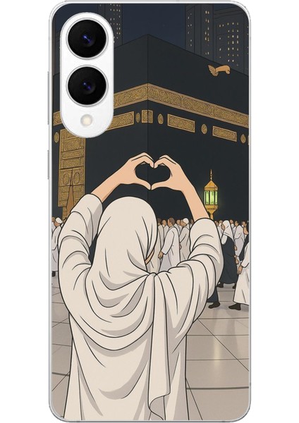 Samsung Galaxy S25 Edge Uyumlu Kabe Aşkı Baskılı Silikon Kılıf