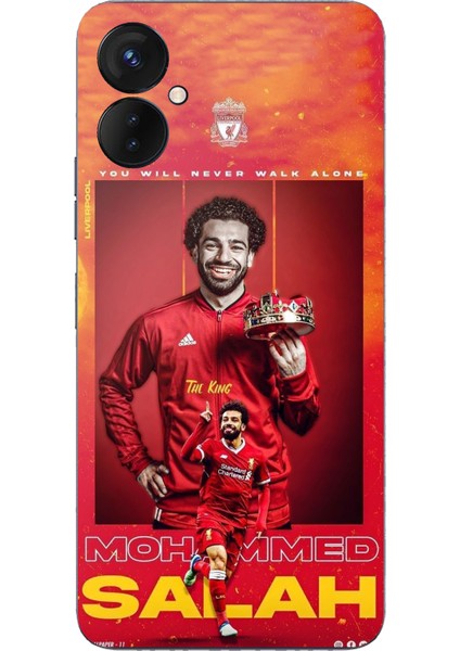 Tecno Spark 9 Pro Uyumlu Salah King Kral Tasarımlı Baskılı Silikon Kılıf