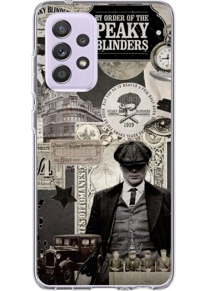 Samsung Galaxy A72 Uyumlu Peaky Blinders Baskılı Silikon Kılıf