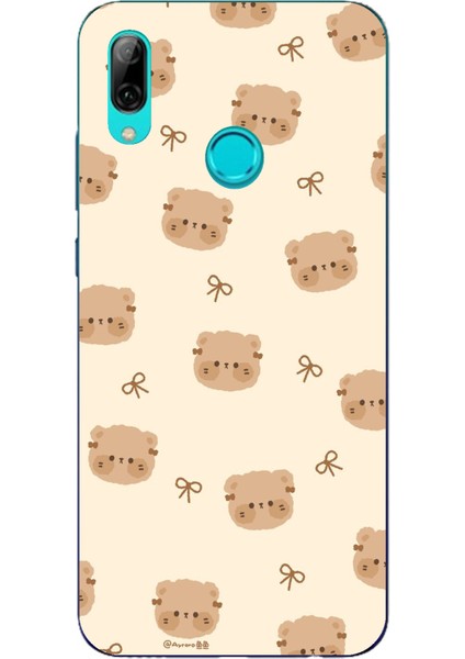 Huawei P Smart 2019 Uyumlu Sevimli Ayıcıklar Baskılı Silikon Kılıf