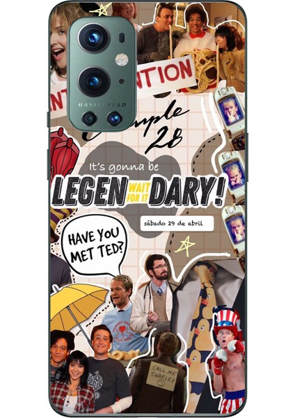 Oneplus 9 Pro Uyumlu Retro Gazete How I Met Your Mother Tasarımlı Baskılı Silikon Kılıf