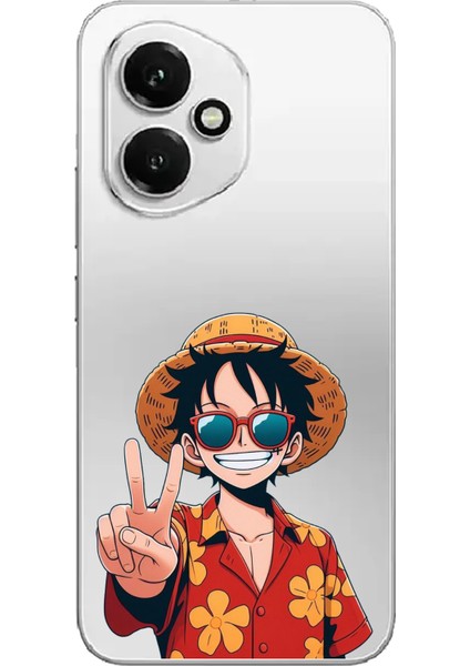 Honor 400 Uyumlu Monkey D. Luffy Tasarımlı Baskılı Silikon Kılıf