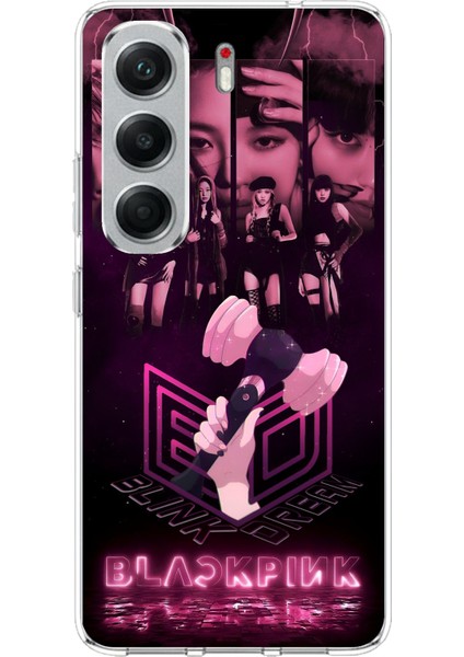 Tecno Camon 40 Pro Uyumlu Blackpink Poster Baskılı Silikon Kılıf