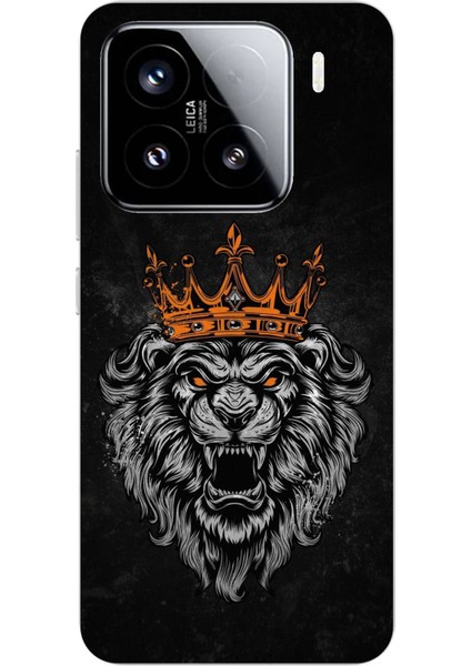 Xiaomi Mi 15 Pro Uyumlu Kurt Ruhu Baskılı Silikon Kılıf