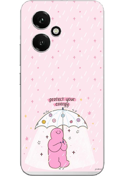 Honor 400 Uyumlu Protect Your Energy Tasarımlı Baskılı Silikon Kılıf
