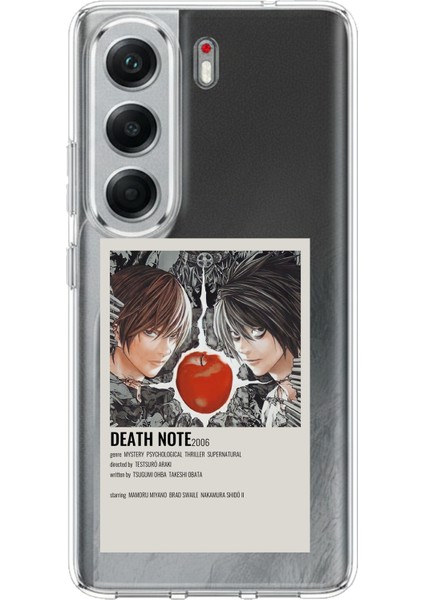 Tecno Camon 40 Pro Uyumlu Death Note Poster Tasarımlı Baskılı Silikon Kılıf