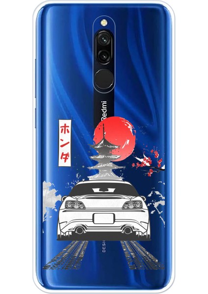 Redmi 8 Uyumlu S2000 Tasarımlı Baskılı Silikon Kılıf