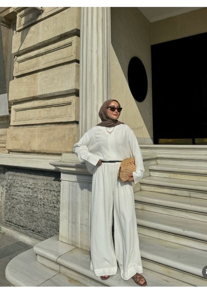 Gardenia Takım Indigo Ekru