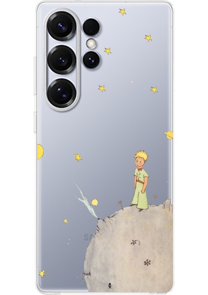 Samsung Galaxy S25 Ultra Uyumlu Küçük Prens Tasarımlı Baskılı Silikon Kılıf