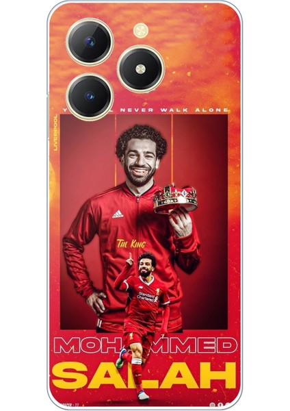 Realme C61 Uyumlu Salah King Kral Tasarımlı Baskılı Silikon Kılıf