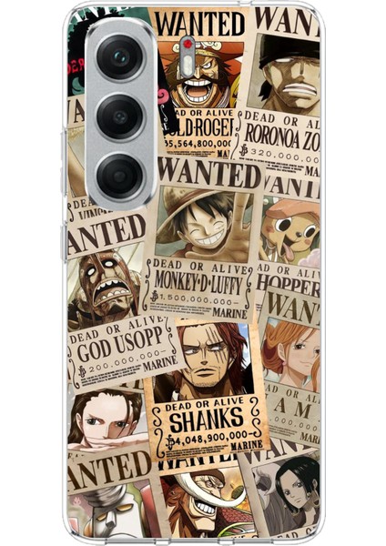 Tecno Camon 40 Pro Uyumlu One Piece Gazete Tasarımlı Baskılı Silikon Kılıf