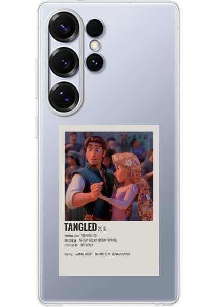 Samsung Galaxy S25 Ultra Uyumlu Rapunzel Tangled Tasarımlı Baskılı Silikon Kılıf