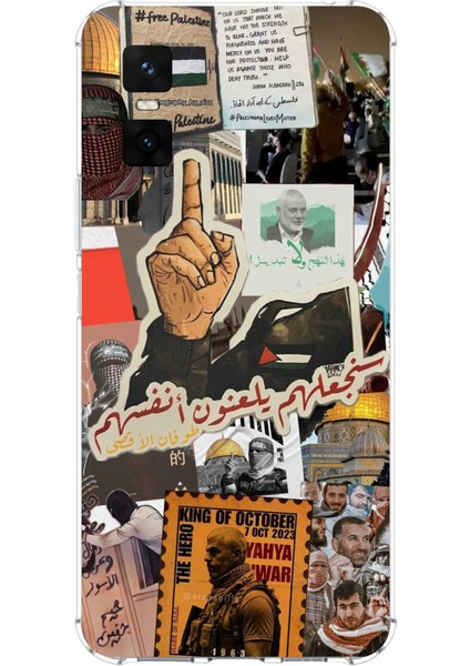 Infinix Gt 30 Pro Uyumlu Filistin Özgürlük Baskılı Silikon Kılıf