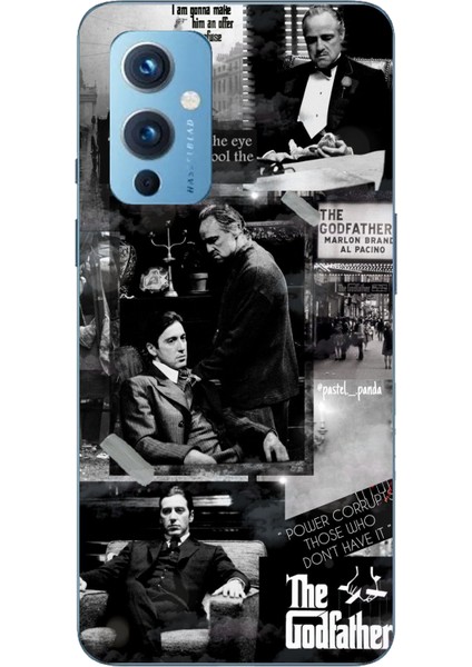 Oneplus 9 Uyumlu The Godfather Baba Film Tasarımlı Baskılı Silikon Kılıf