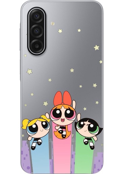 Samsung Galaxy A17 Uyumlu Powerpuff Girls Tasarımlı Baskılı Silikon Kılıf