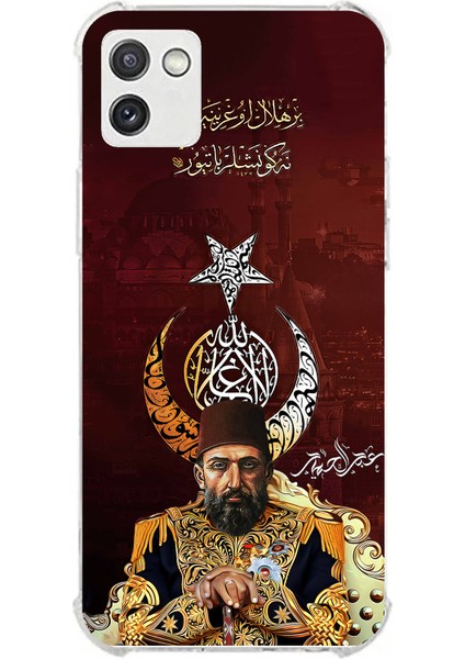 Samsung Galaxy A03 Uyumlu Abdülhamid Han Baskılı Silikon Kılıf