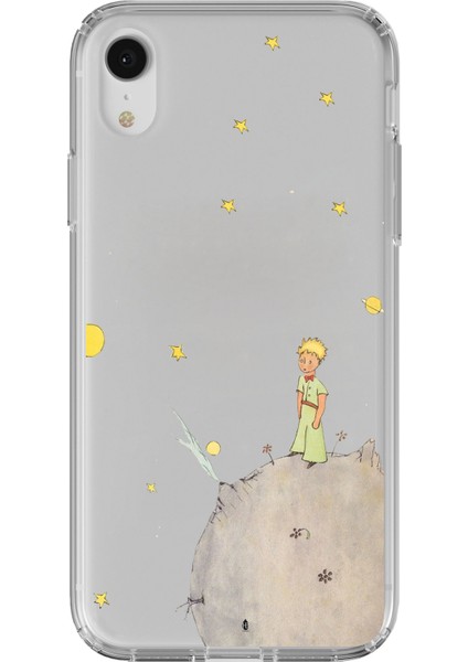 iPhone Xr Uyumlu Küçük Prens Tasarımlı Baskılı Silikon Kılıf