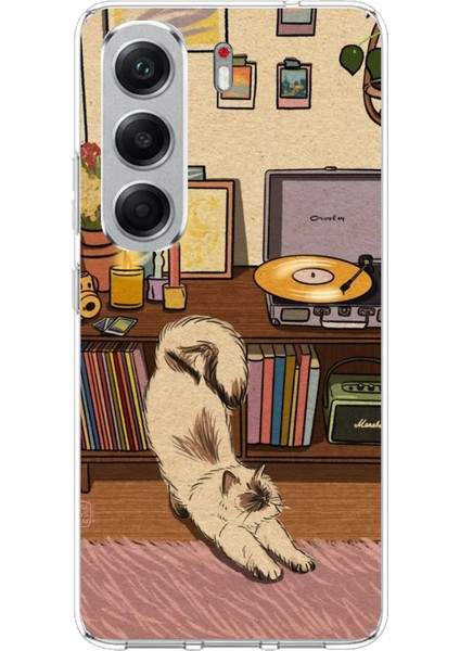 Tecno Camon 40 Pro Uyumlu Nostaljik Köpek Tasarımlı Baskılı Silikon Kılıf