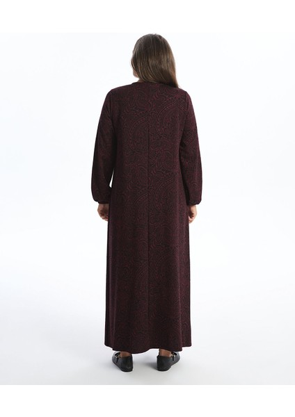 Yeni Sezon Bisiklet Yaka Desenli Elbise fırsatları