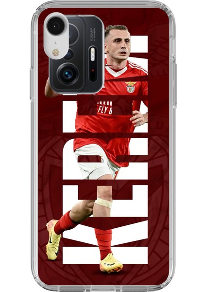 iPhone Xr Uyumlu Kerem Aktürkoğlu Benfica Baskılı Silikon Kılıf