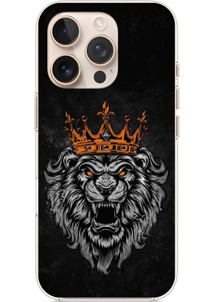 iPhone 16 Pro Max Uyumlu Kurt Ruhu Baskılı Silikon Kılıf