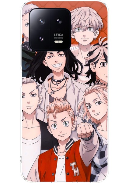Xiaomi Mi 13 Uyumlu Tokyo Revengers Karakterler Baskılı Silikon Kılıf